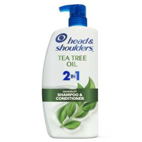 Head and Shoulders 2 in 1 Dandruff Shampoo and Conditioner;  Tea Tree Oil;  28.2 oz