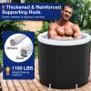 66 Gal Outdoor Ice Plunge Tub with Lid at Home