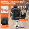 VEVOR Salon Chair, Hydraulic Recliner Barber Chair for Hair Stylist, 360 Degrees Swivel 90¬∞-130¬∞ Reclining Salon Chair for Beauty Spa Shampoo