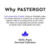 PASTERGO(360 Total) Flushable Wet Wipes for Adults - Unscented;  Plant-Based;  Plastic-Free;  100% Cellulose;  Fragrance Free - 6 Pack 360 Total Wipes