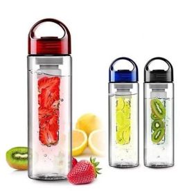 Fruitzola - The Fruit Infuser Water Bottle with Handle by Good Living in Style (Color: Blue)